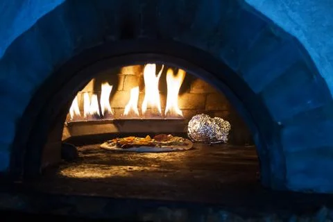 Outdoor stove for baking bread . Stock Photos