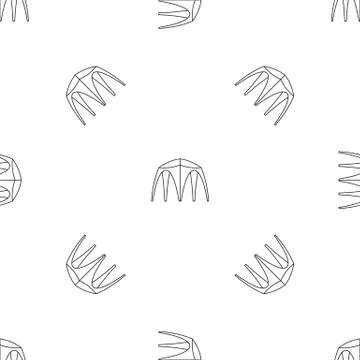Outdoor tent pattern seamless vector Stock Illustration
