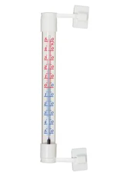Outdoor thermometer Stock Photos