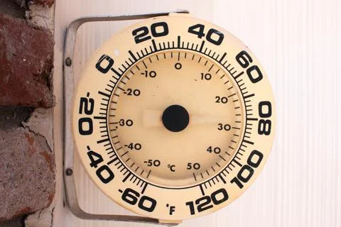 Outdoor Thermometer Stock Photos