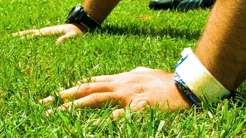 Outdoor training 03 Video stock 89481709