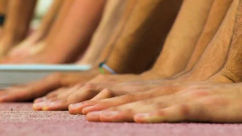 Outdoor training 06 Stock Footage 89481797