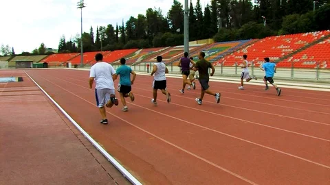 Outdoor training 08 Video stock 89481811