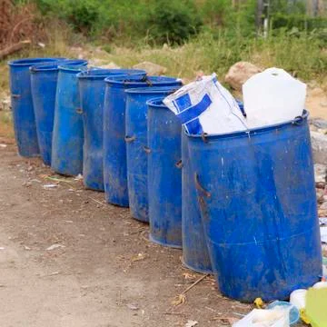 Outdoor trash 写真素材