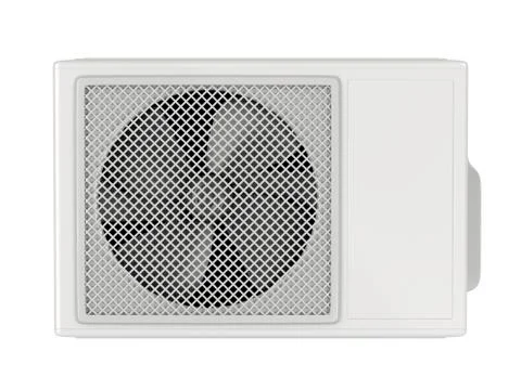 Outdoor unit of split system air conditioner Stock Illustration