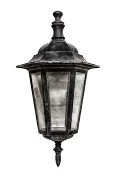Outdoor wall lantern Stock Photos