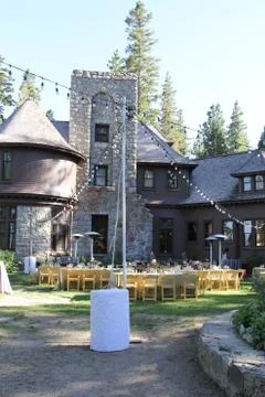 Outdoor wedding 스톡 사진