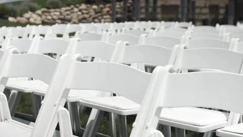 Outdoor Wedding Seating 4K Stock-Footage 231813873