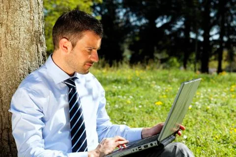 Outdoor working Stock Photos