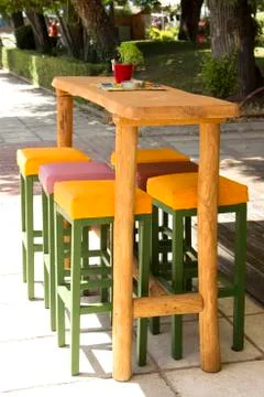 Outdoors cafe Фото