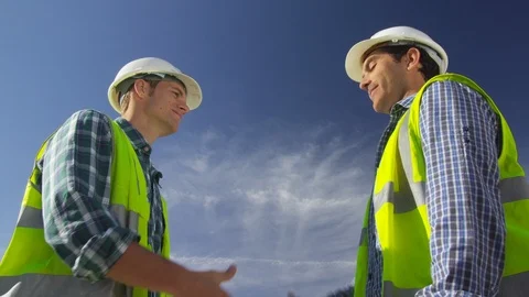 Outdoors, Day, Low Angle View, Sky, Cloud, Medium Shot, Lockdown, Less Than 10 Stock Footage 95817294