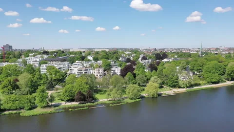 Outer Alster Stock Footage 138077328