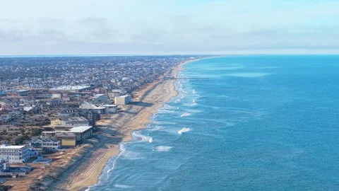 Outer Banks Aerial Video Stock Footage 329257698