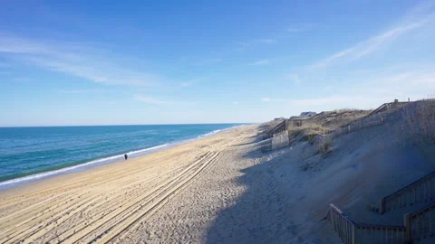 Outer Banks Beach Stock Footage 329257753