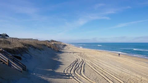 Outer Banks Beach Stock Footage 329257756