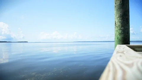 Outer Banks, Sound Side Stock Footage 71246838