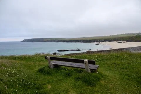 Outer Hebrides beach views Stock Photos