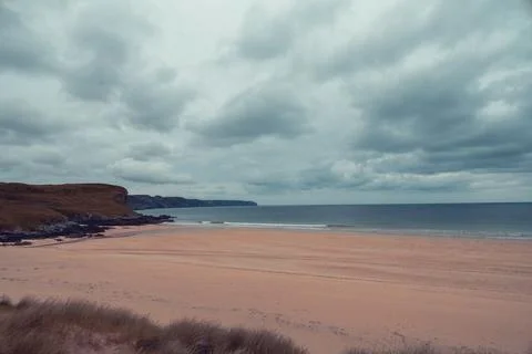 Outer Hebrides beach views Stock Photos