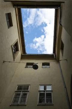Outer Paulustor building in Graz Stock Photos
