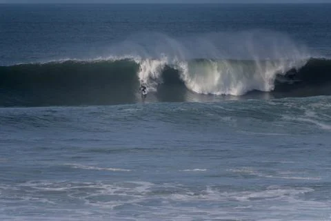 Outer Reef breaking in Ventura. Stock Photos