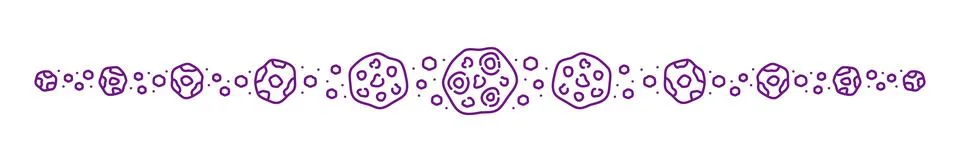 Outer space asteroid belt and astronomy divider Stock Illustration