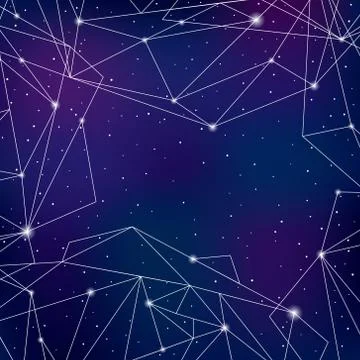 Outer space background. Cosmos. Vector Illustrazione stock