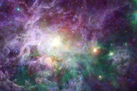 Outer space. Elements of this image furnished by NASA Stock Photos