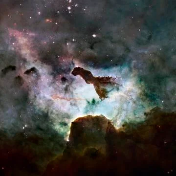 Outer space. Elements of this image furnished by NASA Stock Photos