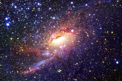 Outer space. Elements of this image furnished by NASA Stock-Fotos