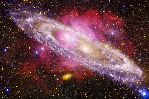 Outer space. Elements of this image furnished by NASA Stock Photos