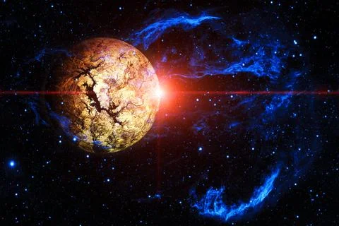 Outer space. Elements of this image furnished by NASA Stock Photos