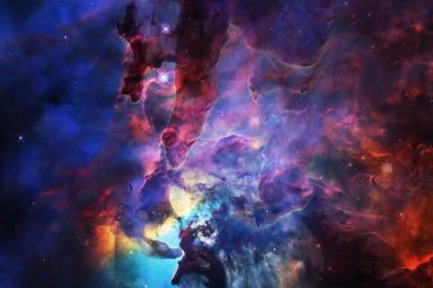Outer space. Elements of this image furnished by NASA Stock Photos