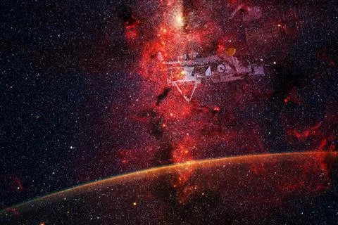 Outer space. Elements of this image furnished by NASA Stock Photos