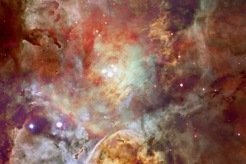 Outer space. Elements of this image furnished by NASA 写真素材