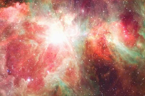 Outer space. Elements of this image furnished by NASA Fotos Stock