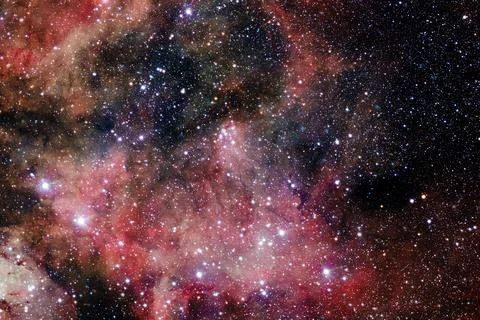 Outer space. Elements of this image furnished by NASA 库存照片