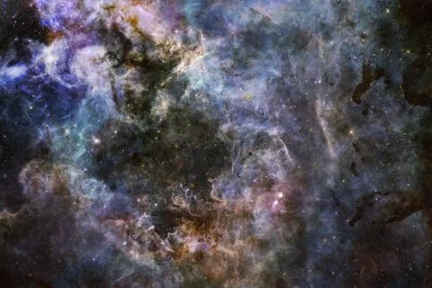 Outer space. Elements of this image furnished by NASA 写真素材