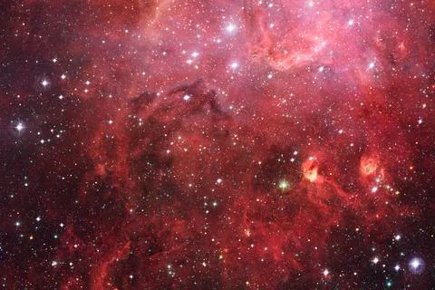 Outer space. Elements of this image furnished by NASA Foto stock