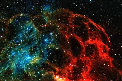 Outer space. Elements of this image furnished by NASA Stockfoto's