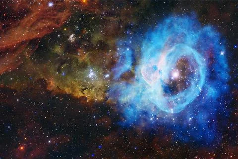 Outer space. Elements of this image furnished by NASA Stock Photos