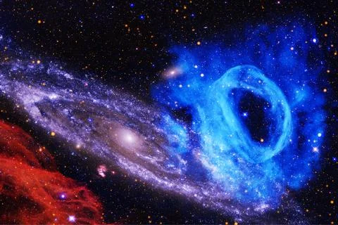 Outer space. Elements of this image furnished by NASA Stock Photos