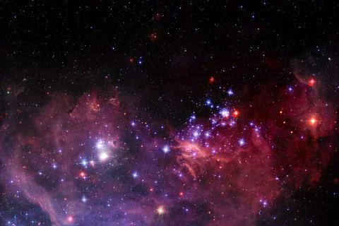 Outer space. Elements of this image furnished by NASA Stock Photos