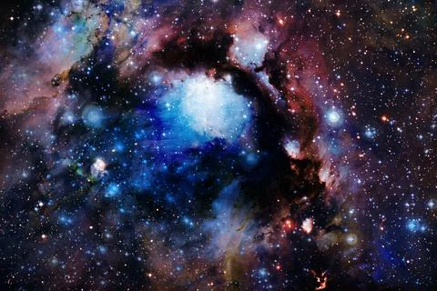 Outer space. Elements of this image furnished by NASA Stock Photos