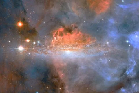 Outer space. Elements of this image furnished by NASA 写真素材