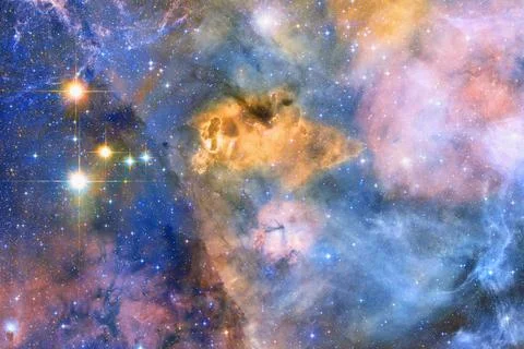 Outer space. Elements of this image furnished by NASA Fotos Stock