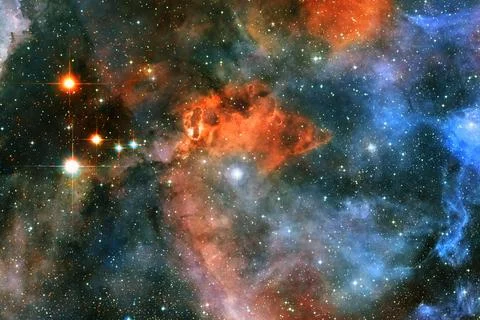 Outer space. Elements of this image furnished by NASA Stock Photos