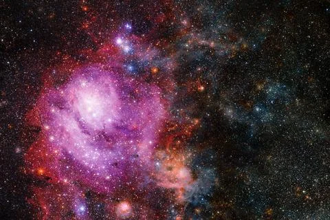 Outer space. Elements of this image furnished by NASA Stock Photos
