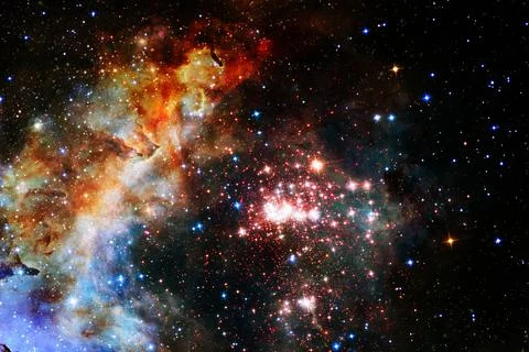 Outer space. Elements of this image furnished by NASA Stock Photos