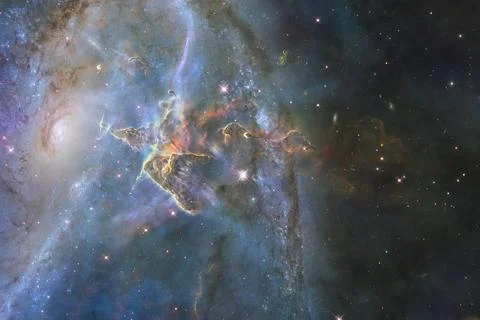 Outer space. Elements of this image furnished by NASA Stock Photos