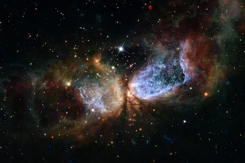 Outer space. Elements of this image furnished by NASA Stock Photos